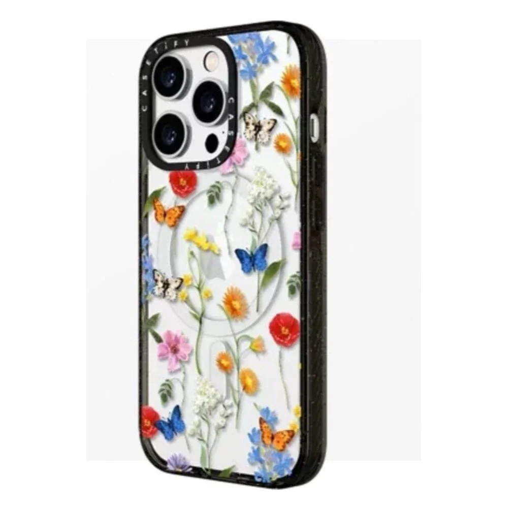 CASETiFY Impact Case MagSafe Apple iPhone 15 Pro Max Ditsy Floral NEW